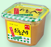 紅一点　だし入りみそ　レシピ